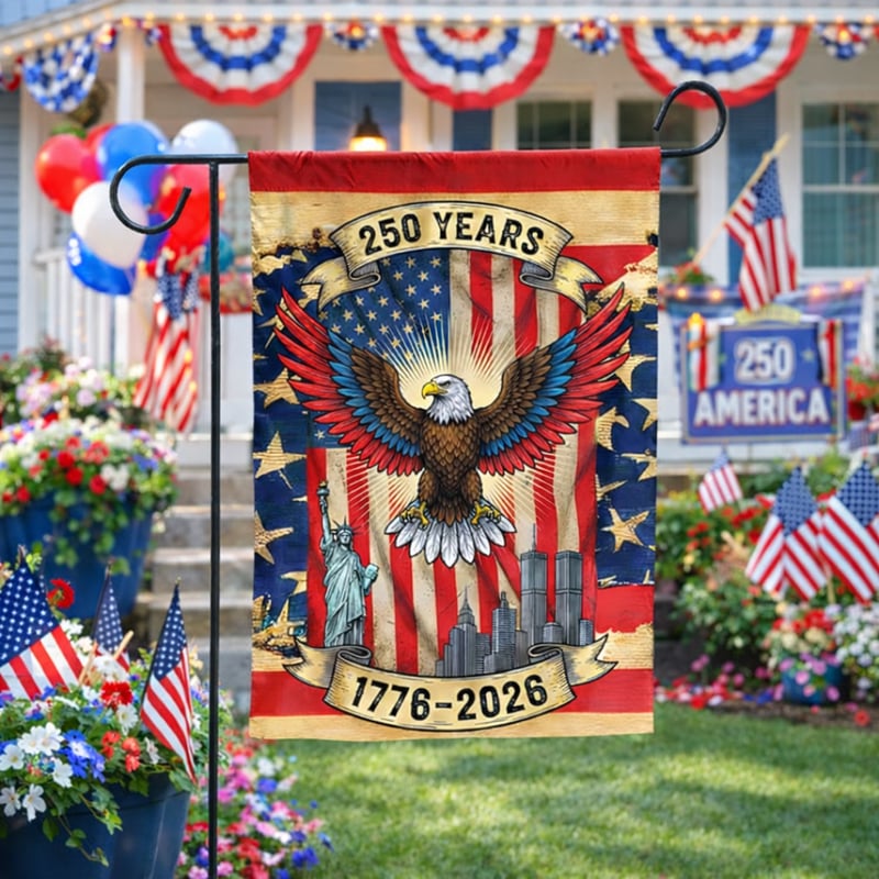 250th Anniversary Garden Flag