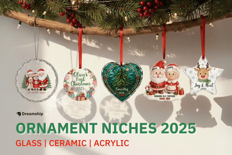 Niche Christmas Ornaments 2025 – Ý tưởng bán hàng & Sản phẩm hot