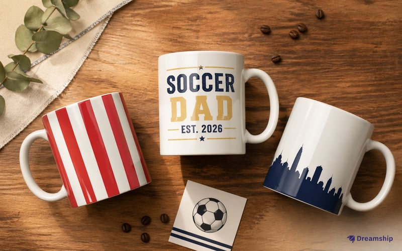 Sản phẩm POD bán chạy mùa World Cup 2026