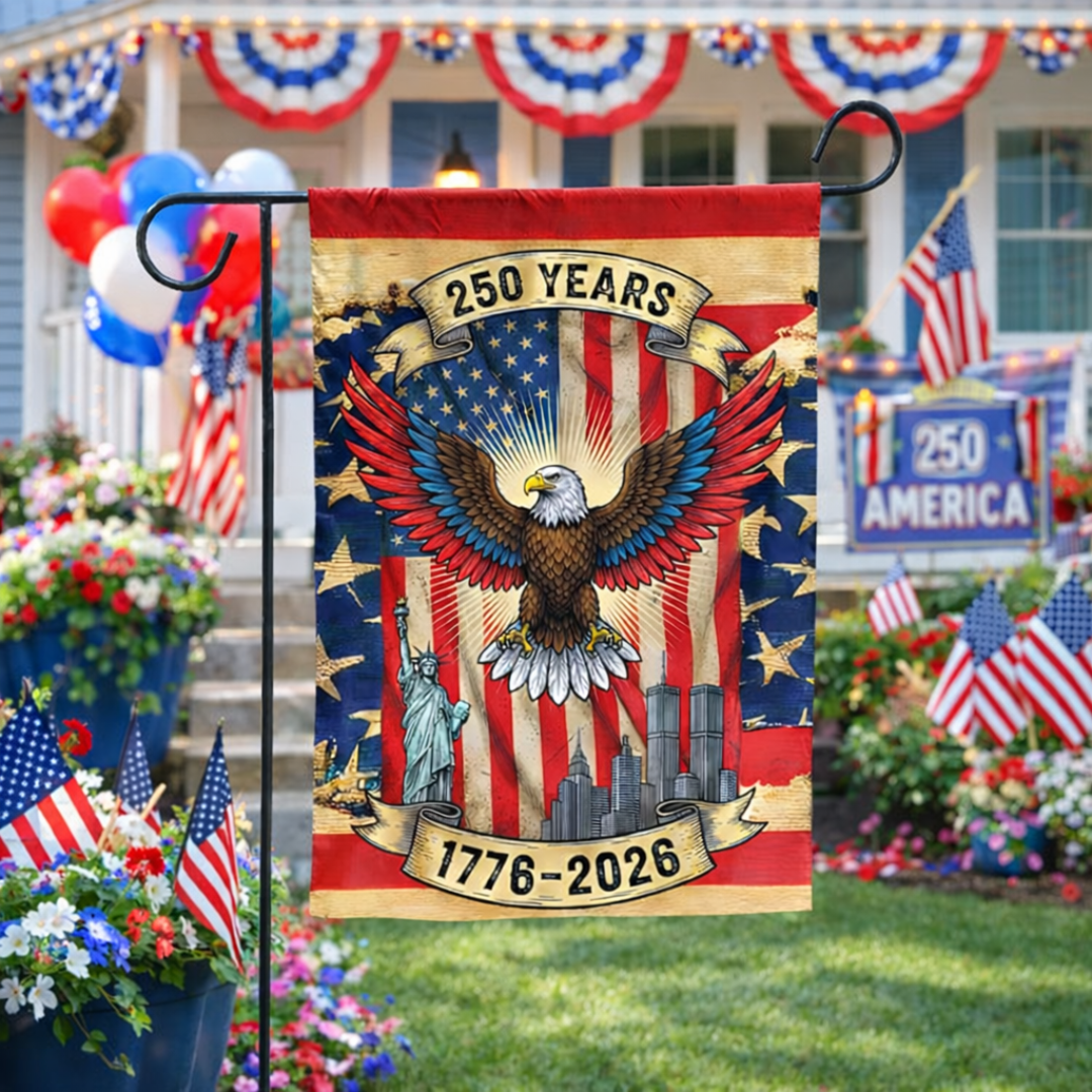 250th Anniversary Garden Flag