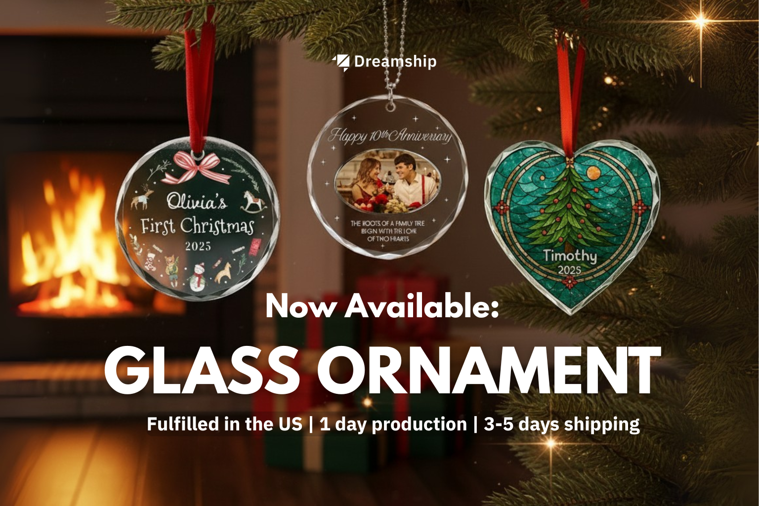 Glass Ornament – Sản phẩm độc lạ cao cấp mùa lễ hội từ Dreamship