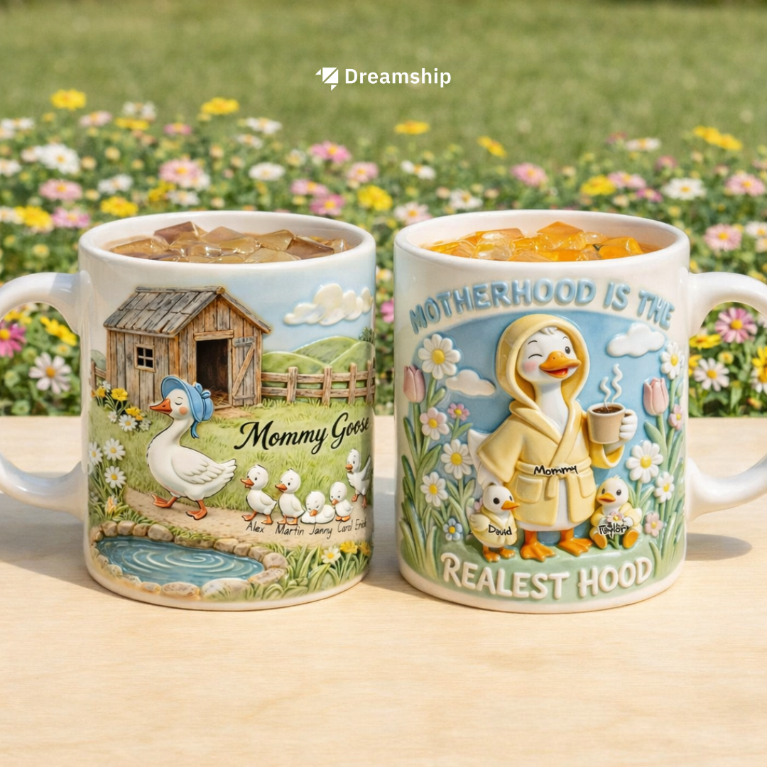 Silly Goose Mug Mockup