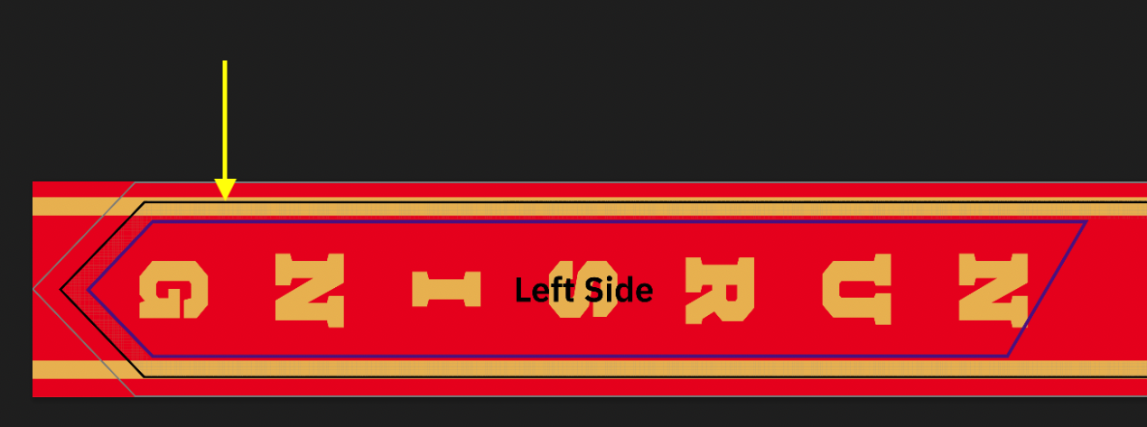 Double border error design